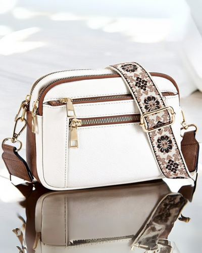 Elizina | Elegantna usnjena torba preko ramena