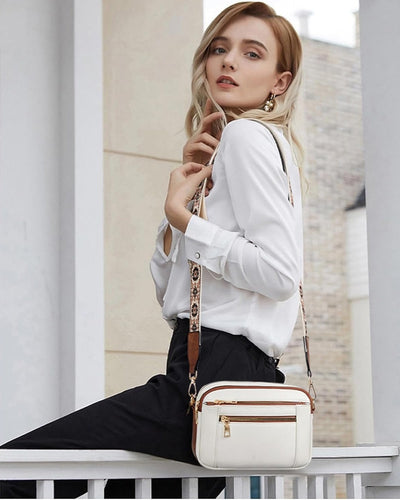 Elizina | Elegantna usnjena torba preko ramena