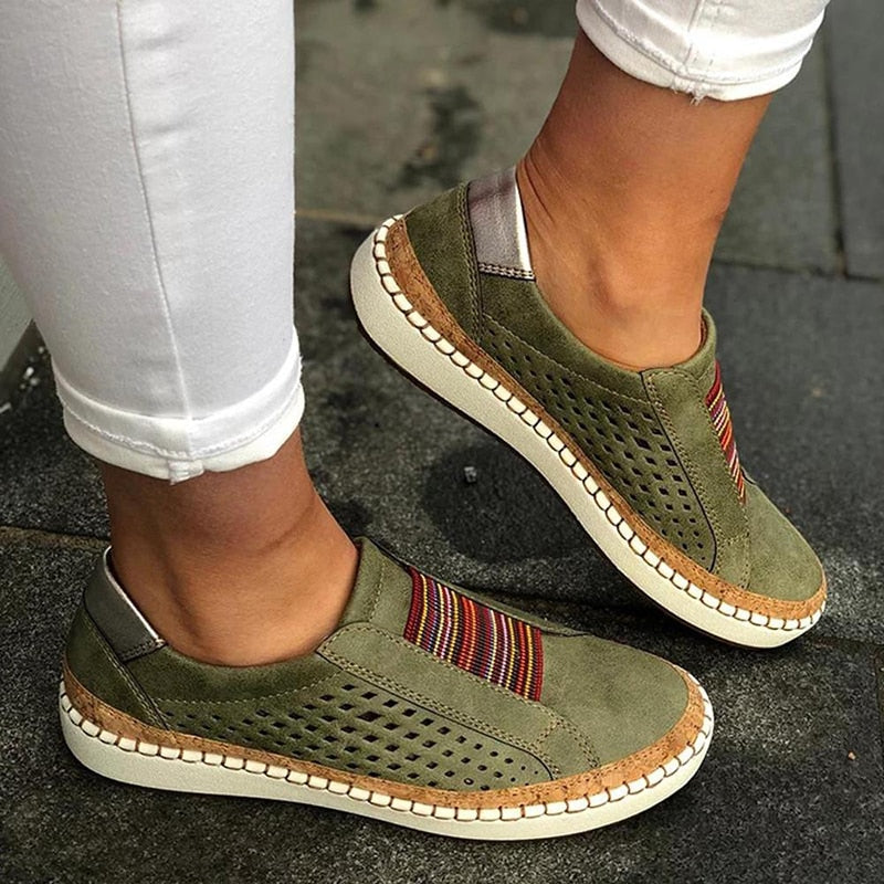 Linina | Elegantni boho slip-on superge
