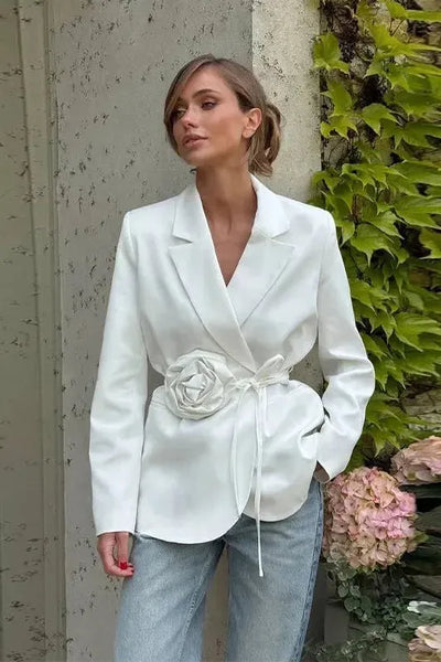 Melina | Eleganten cvetlični suknjič