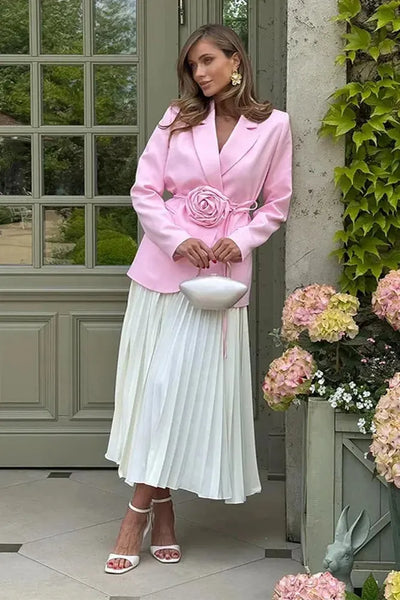 Melina | Eleganten cvetlični suknjič