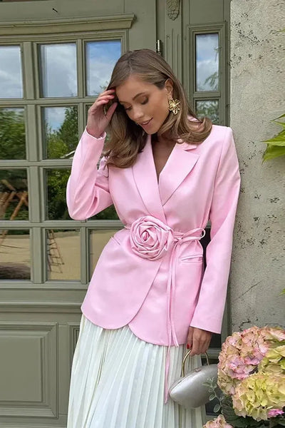 Melina | Eleganten cvetlični suknjič