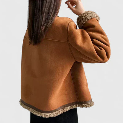 Karol | Elegantna rjava jakna
