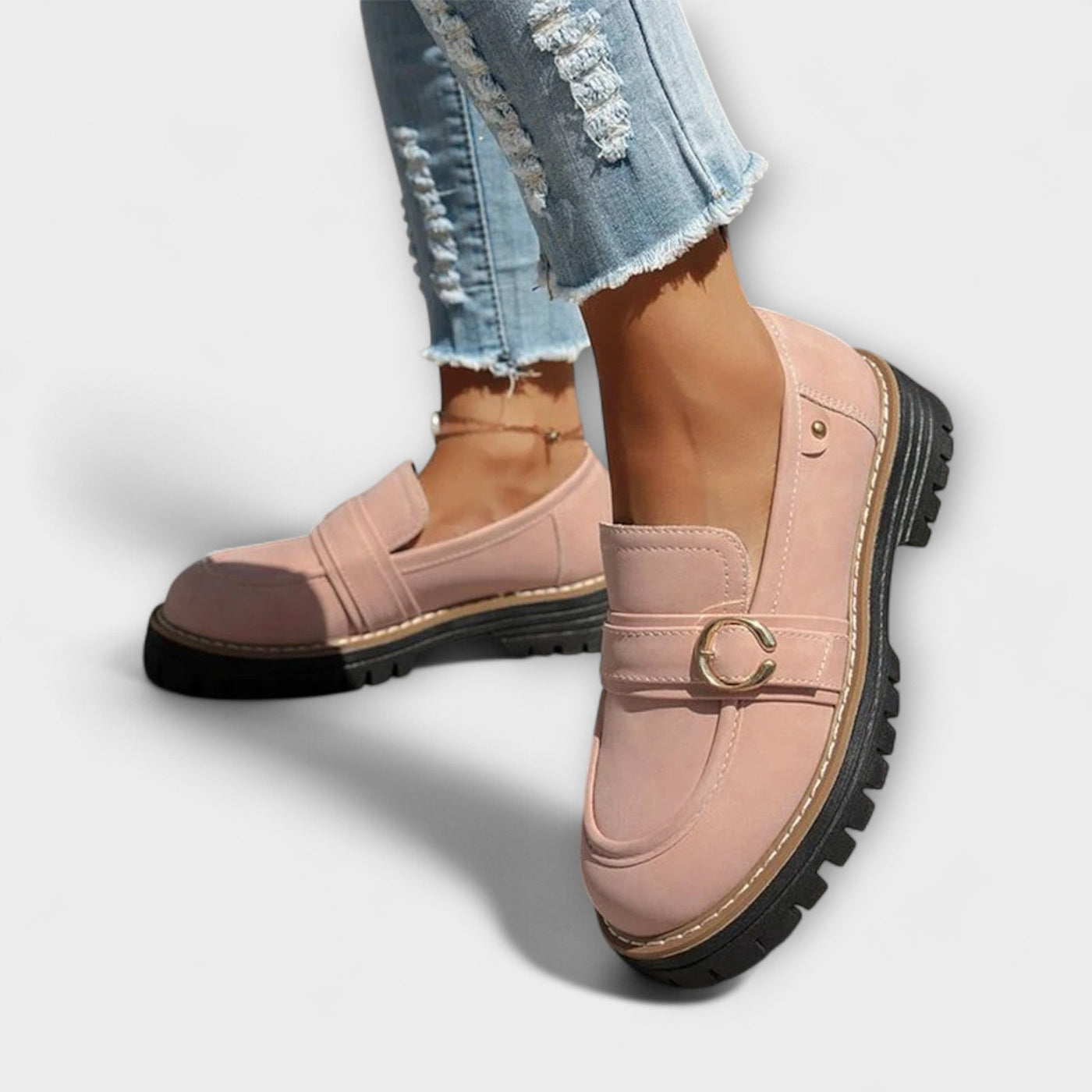 Marta | Casual mokasini z zaobljeno konico