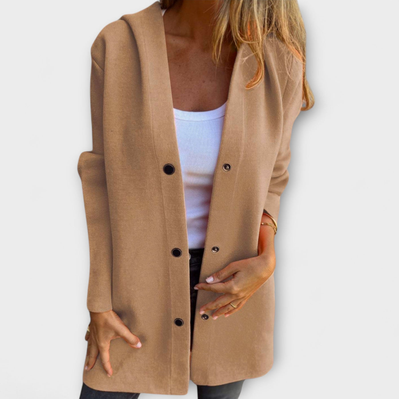 Iva | Elegantna dolga jakna
