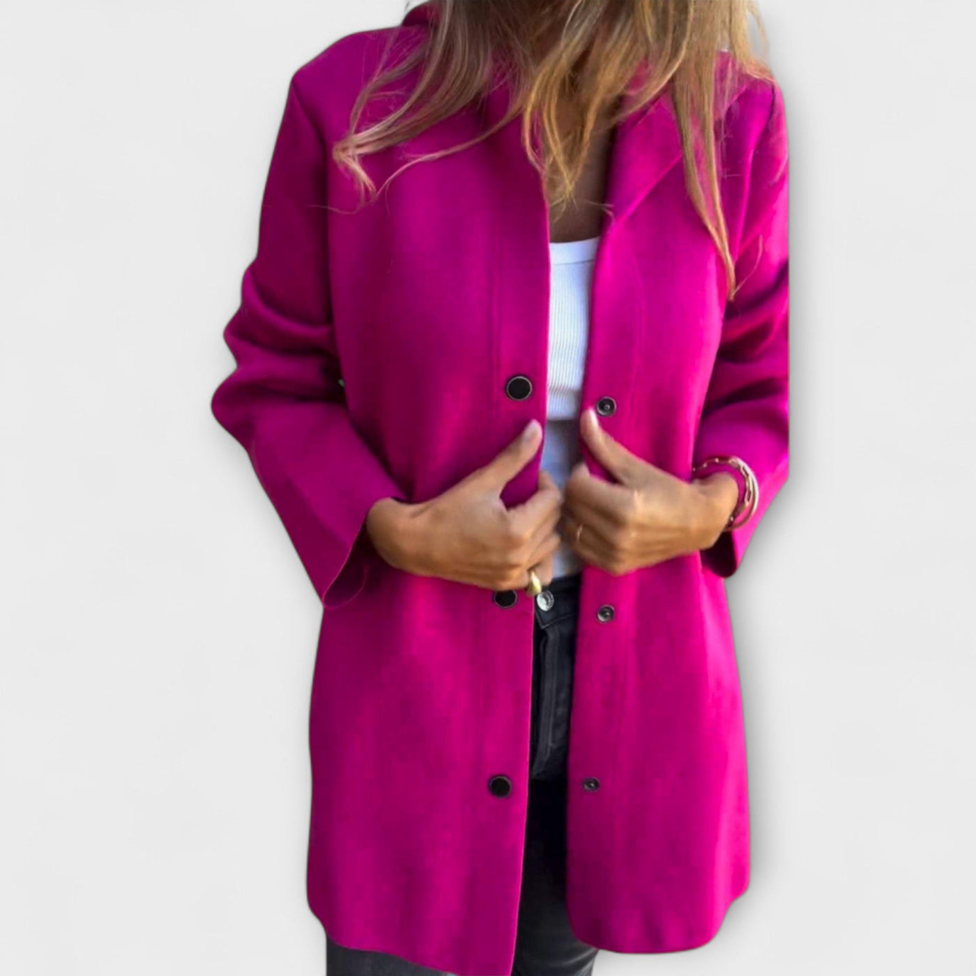 Iva | Elegantna dolga jakna