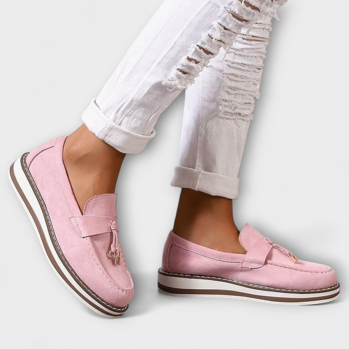 Anita | Casual mokasini z zaobljeno konico