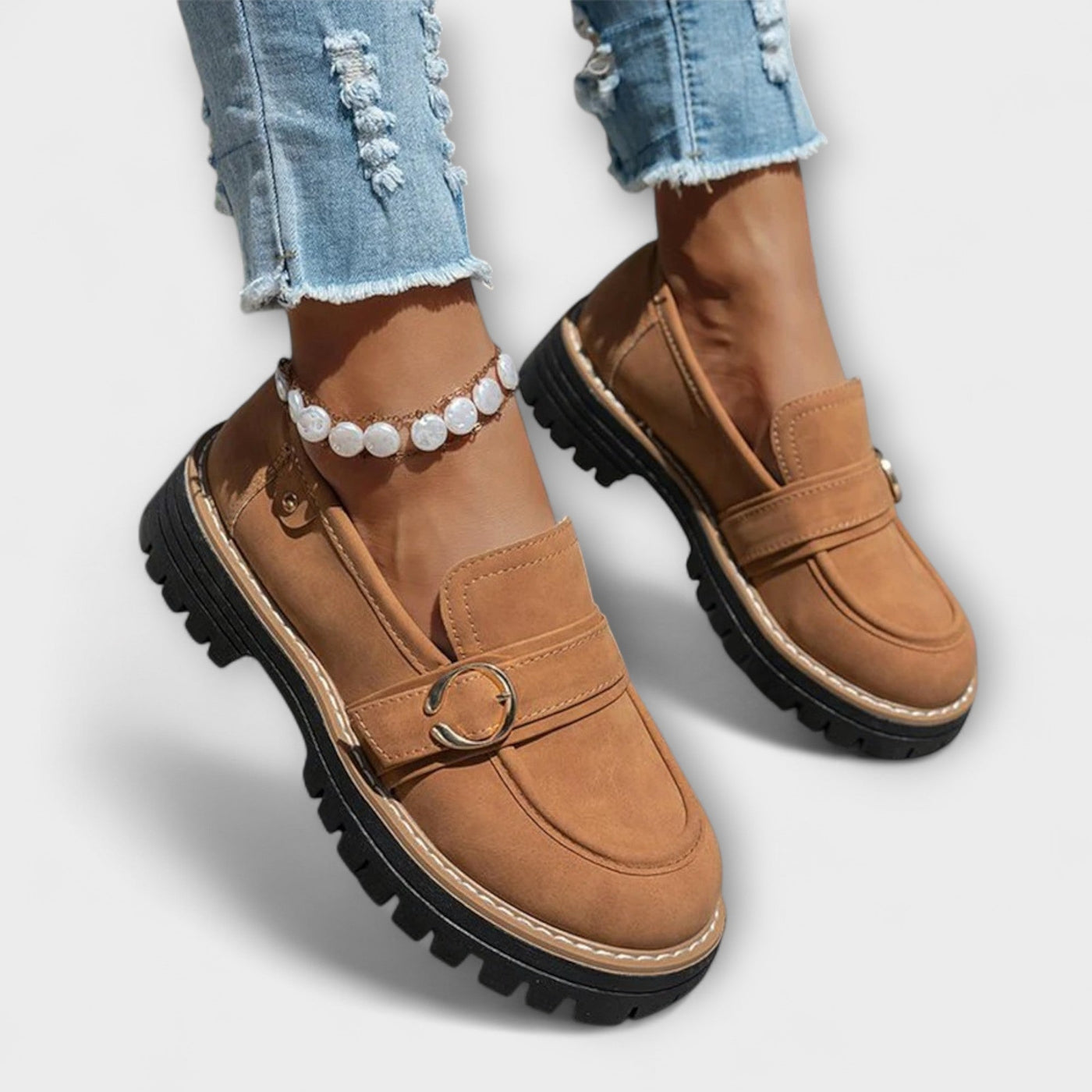 Marta | Casual mokasini z zaobljeno konico