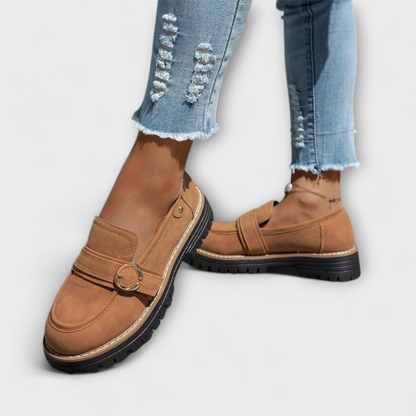 Marta | Casual mokasini z zaobljeno konico