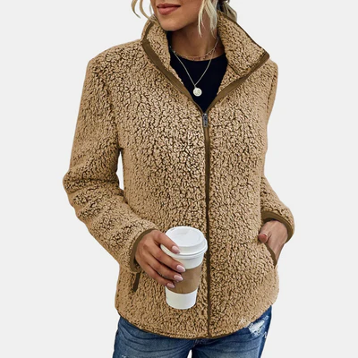 Eva | Elegantna casual flis jakna